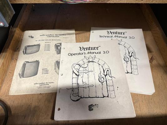 1981 Exidy Venture Upright Arcade Machine Image