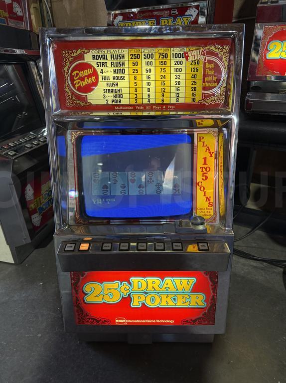 1981 IGT Draw Poker Machine