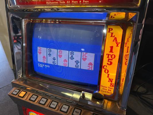 1981 IGT Draw Poker Machine Image