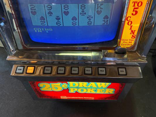 1981 IGT Draw Poker Machine Image