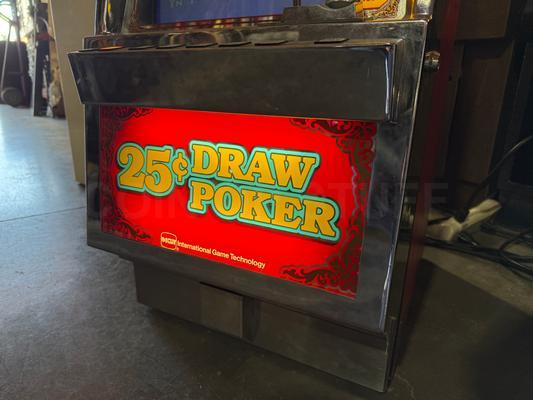 1981 IGT Draw Poker Machine Image