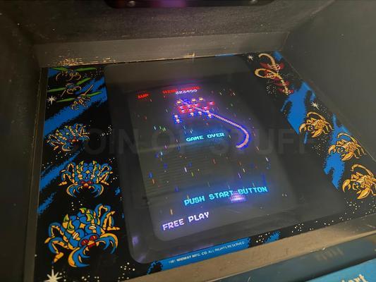 1981 Midway Galaga Cabaret Arcade Machine Image