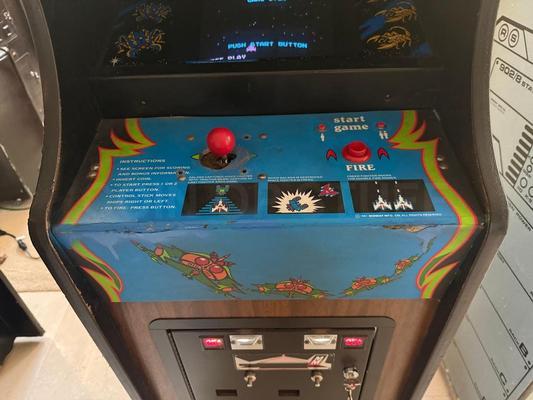 1981 Midway Galaga Cabaret Arcade Machine Image