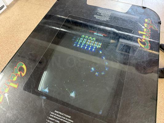 1981 Midway Galaga Cocktail Arcade Machine Image