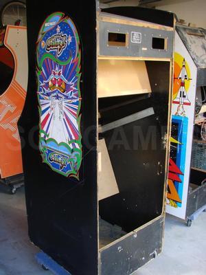 1981 Midway Galaga Stand Up Arcade Cabinet Image