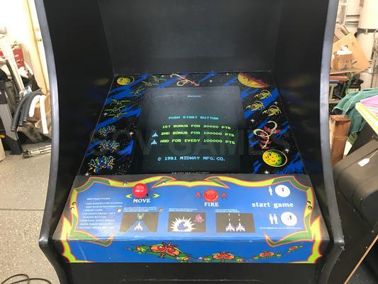 1981 Midway Galaga Stand Up Arcade Game Image