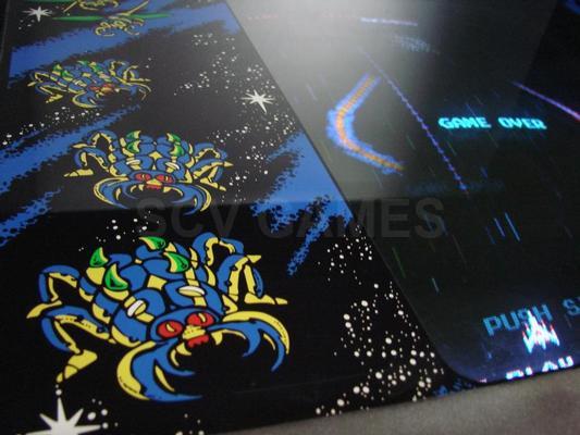 1981 Midway Galaga Upright Arcade Game Restored Image