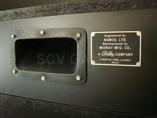 1981 Midway Galaga Upright Arcade Game Restored Image