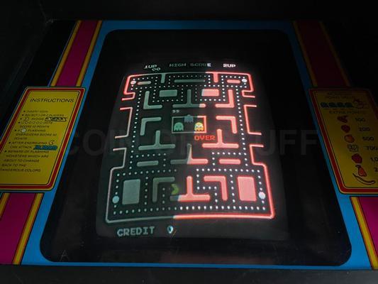 1981 Midway Ms. Pac-Man Cabaret Arcade Machine Image