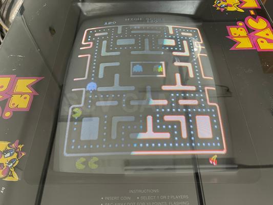 1981 Midway Ms. Pac-Man Cocktail Arcade Machine Image