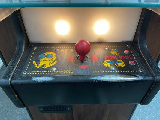1981 Midway Ms. Pac-Man Cocktail Arcade Machine Image