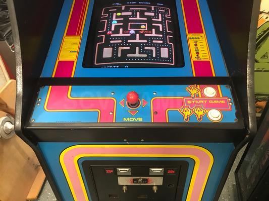 1981 Midway Ms Pac-Man Upright Arcade Machine Image