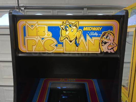 1981 Midway Ms. Pac-Man Upright Arcade Machine Image