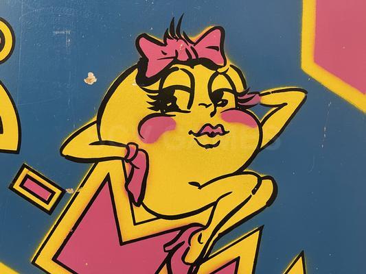 1981 Midway Ms. Pac-Man Upright Arcade Machine Image