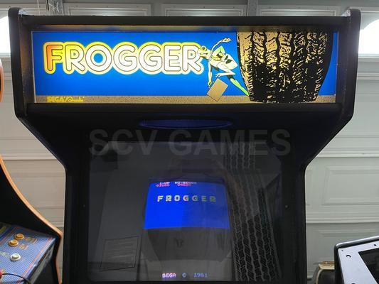 1981 Sega Frogger Upright Arcade Machine Image