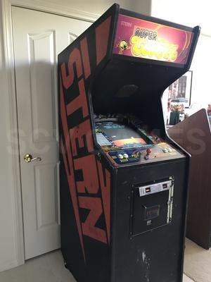 1981 Stern Konami Super Cobra Upright Arcade Video Machine Image