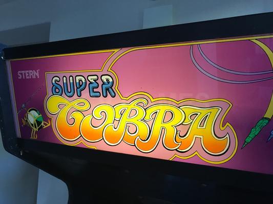 1981 Stern Konami Super Cobra Upright Arcade Video Machine Image