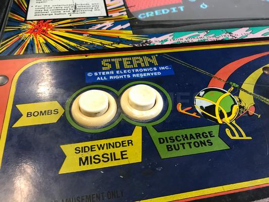 1981 Stern Konami Super Cobra Upright Arcade Video Machine Image