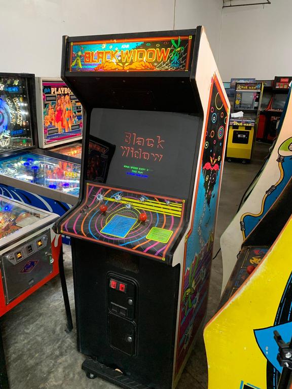 1982 Atari Black Widow Upright Arcade Machine