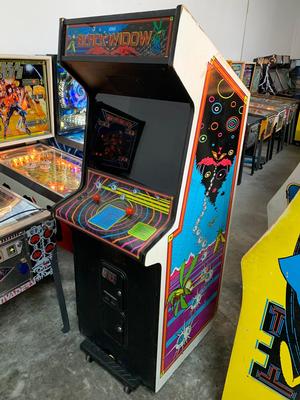 1982 Atari Black Widow Upright Arcade Machine Image