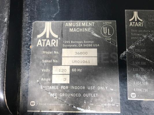 1982 Atari Millipede Stand-Up Arcade Machine Image