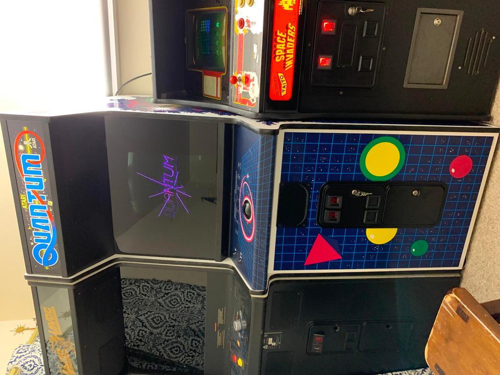 1982 Atari Quantum Upright Arcade Machine