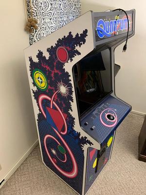 1982 Atari Quantum Upright Arcade Machine Image