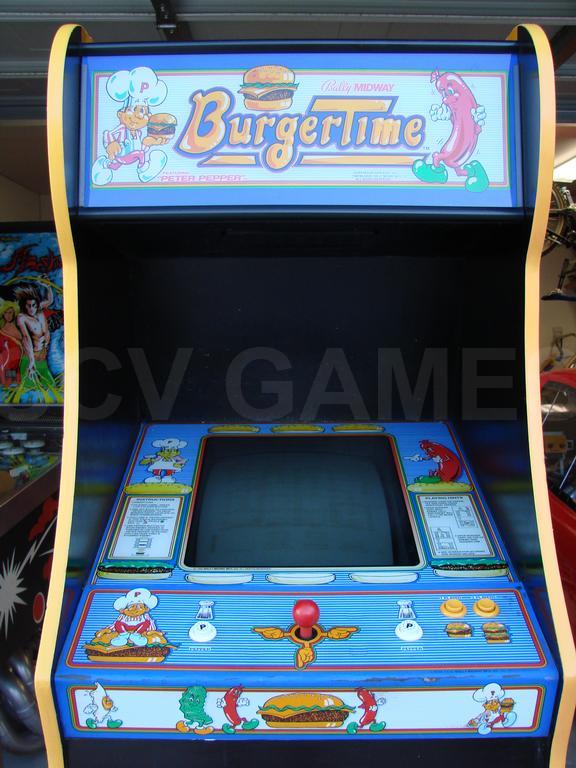 1982 Midway BurgerTime Upright Arcade Machine