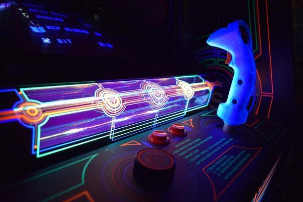 1982 Midway Tron Upright Arcade Machine Restored Image