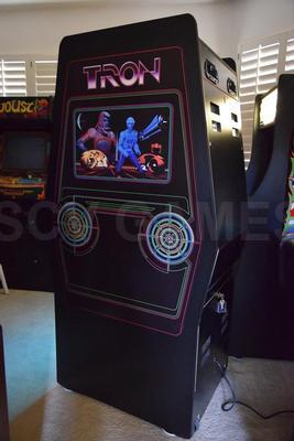 1982 Midway Tron Upright Arcade Machine Restored Image