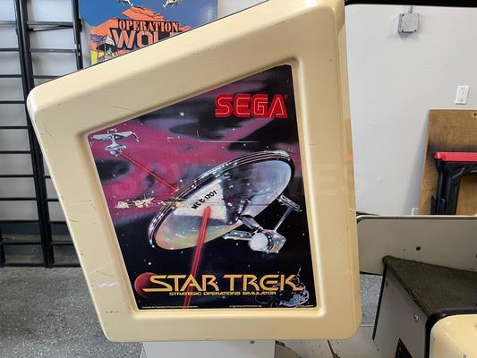1982 Sega Star Trek Environmental Cockpit Arcade Machine - Coin OP Stuff