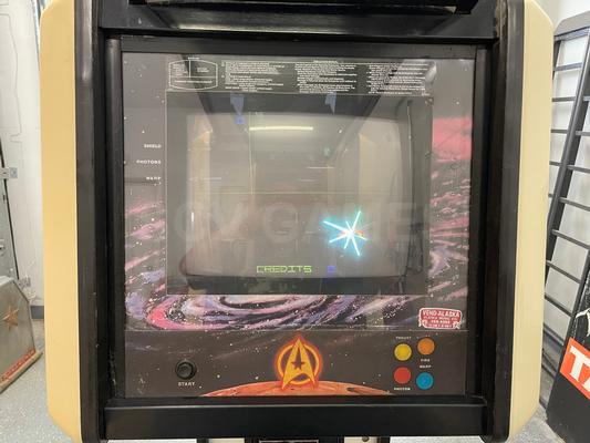 1982 Sega Star Trek Environmental Cockpit Arcade Machine Image
