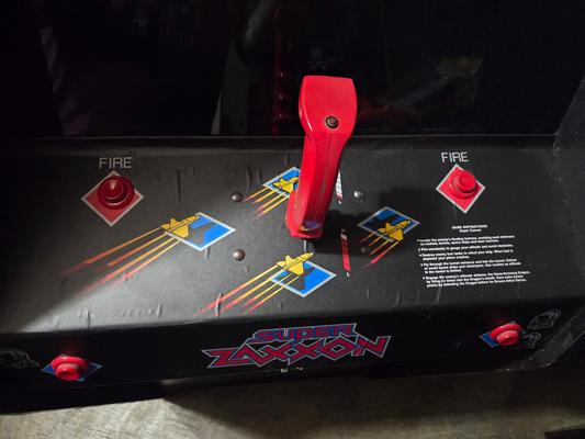 1982 Sega Super Zaxxon Upright Arcade Machine Image