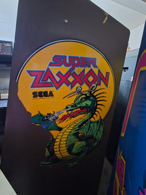 1982 Sega Super Zaxxon Upright Arcade Machine Image