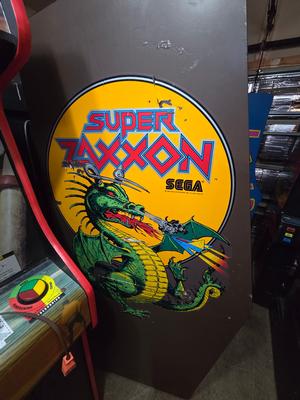 1982 Sega Super Zaxxon Upright Arcade Machine Image