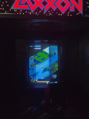 1982 Sega Super Zaxxon Upright Arcade Machine Image