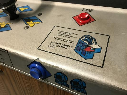 1982 Sega Zaxxon Upright Arcade Machine Image