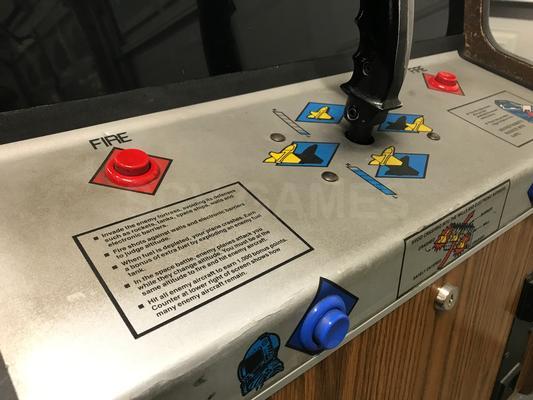 1982 Sega Zaxxon Upright Arcade Machine Image