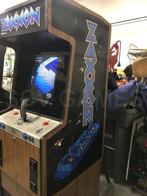 1982 Sega Zaxxon Upright Arcade Machine Image