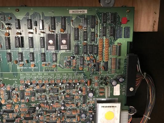 1982 Sega Zaxxon Upright Arcade Machine Image