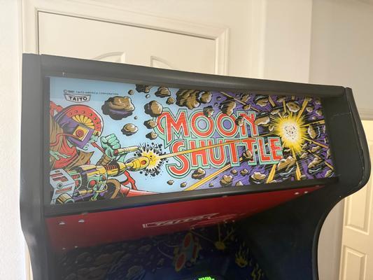 1982 Taito Moon Shuttle Upright Arcade Machine Image