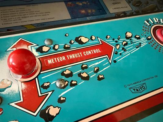 1982 Taito Moon Shuttle Upright Arcade Machine Image