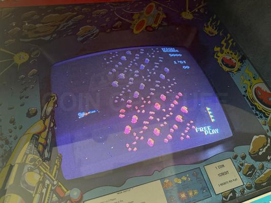 1982 Taito Moon Shuttle Upright Arcade Machine Image