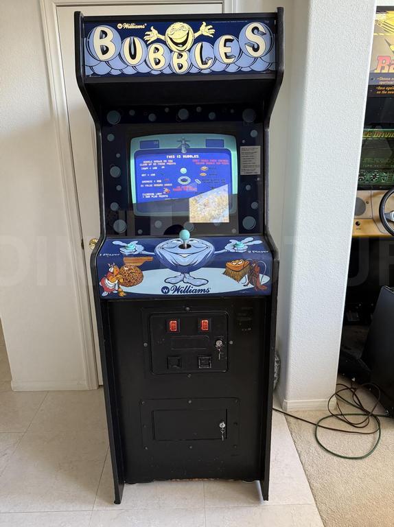 1982 Williams Bubbles Upright Arcade Machine