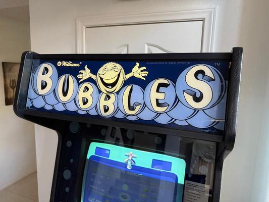 1982 Williams Bubbles Upright Arcade Machine Image