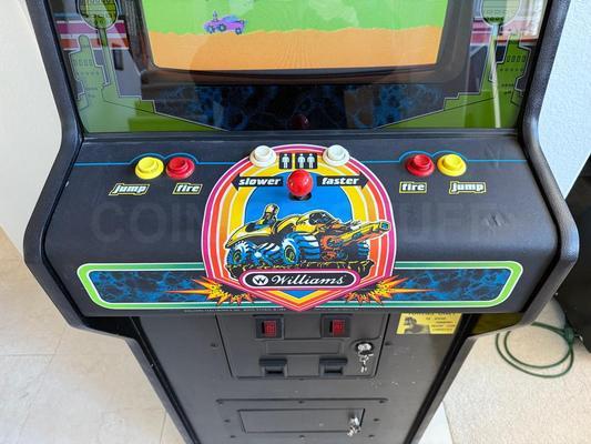 1982 Williams Moon Patrol Upright Arcade Machine Image