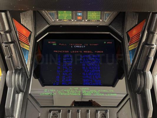 1983 Atari Star Wars Upright Arcade Machine Image