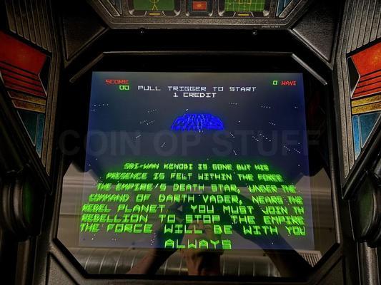 1983 Atari Star Wars Upright Arcade Machine Image