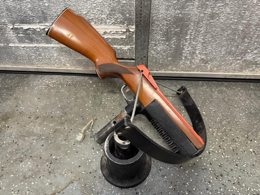 1983 Exidy Crossbow Upright Crossbow and Base