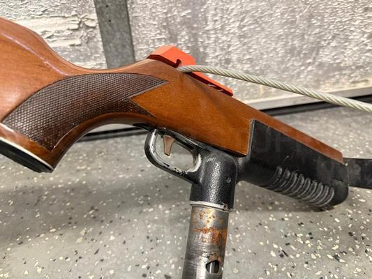 1983 Exidy Crossbow Upright Crossbow and Base Image